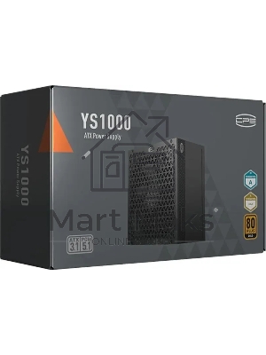 Блок питания PcCooler ATX 1000W P5-YS1000 -G1F Gen.5 80 PLUS gold (20+4pin) APFC 120мм fan 12xSATA Cab Manag RTL