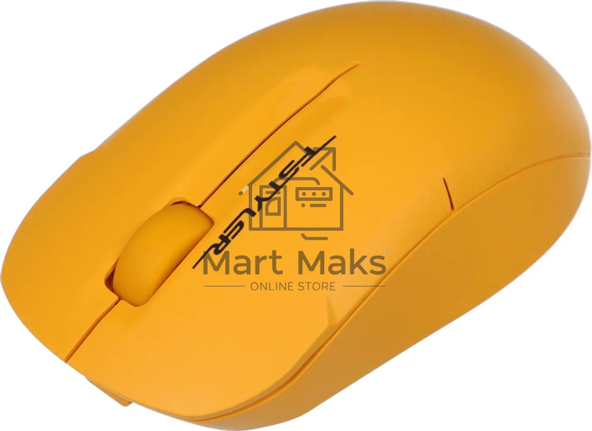Мышь беспроводная A4Tech Fstyler FG15CS Air2 желтый, 1200 dpi, радиоканал, USB, кнопки - 3
