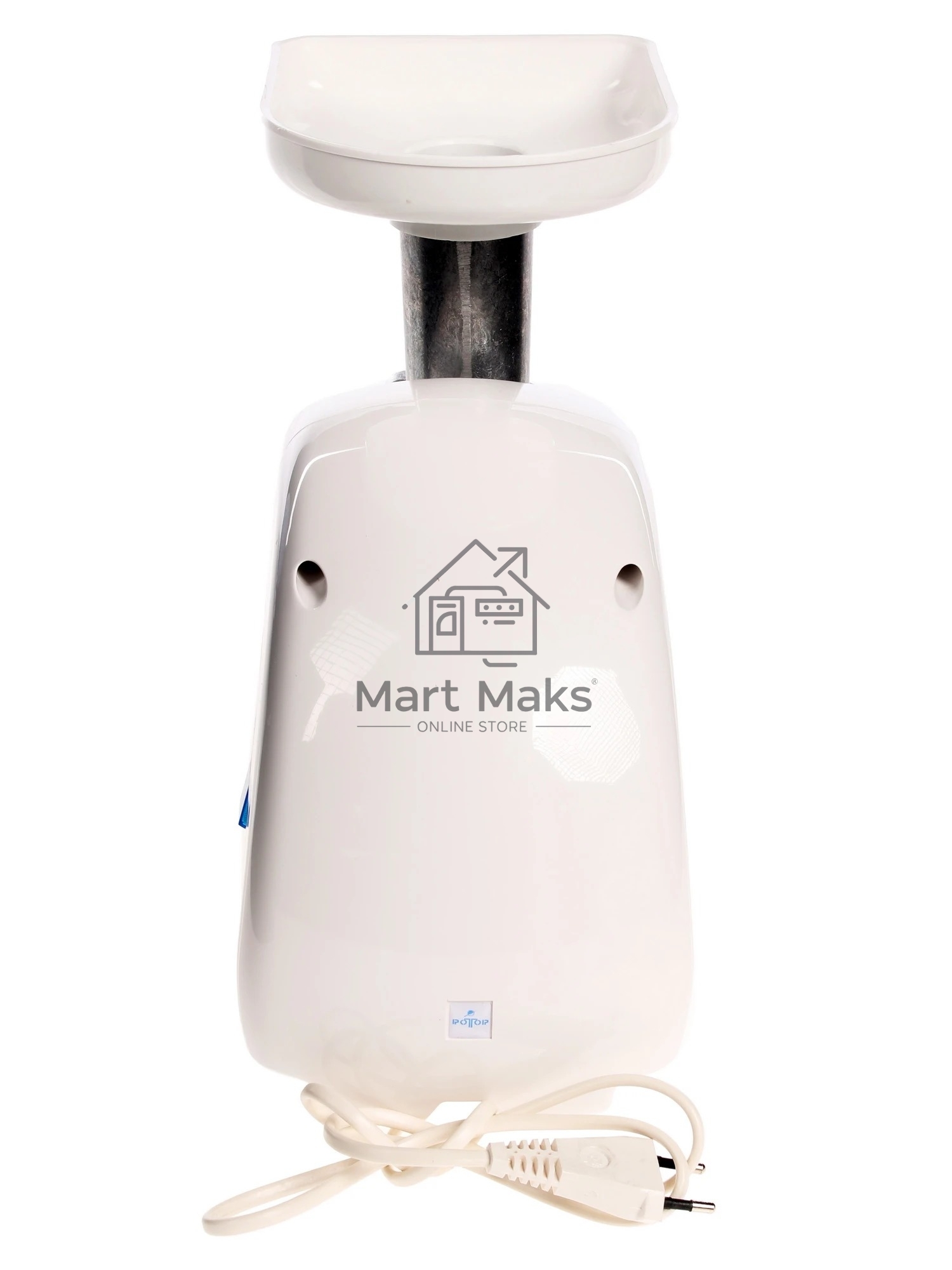 Мясорубка электрическая Ротор Экстра М ЭМШ 35/250-1 белый, 1500 Вт, 0.6 кг/мин, защита от перегрузки, насадки - 2