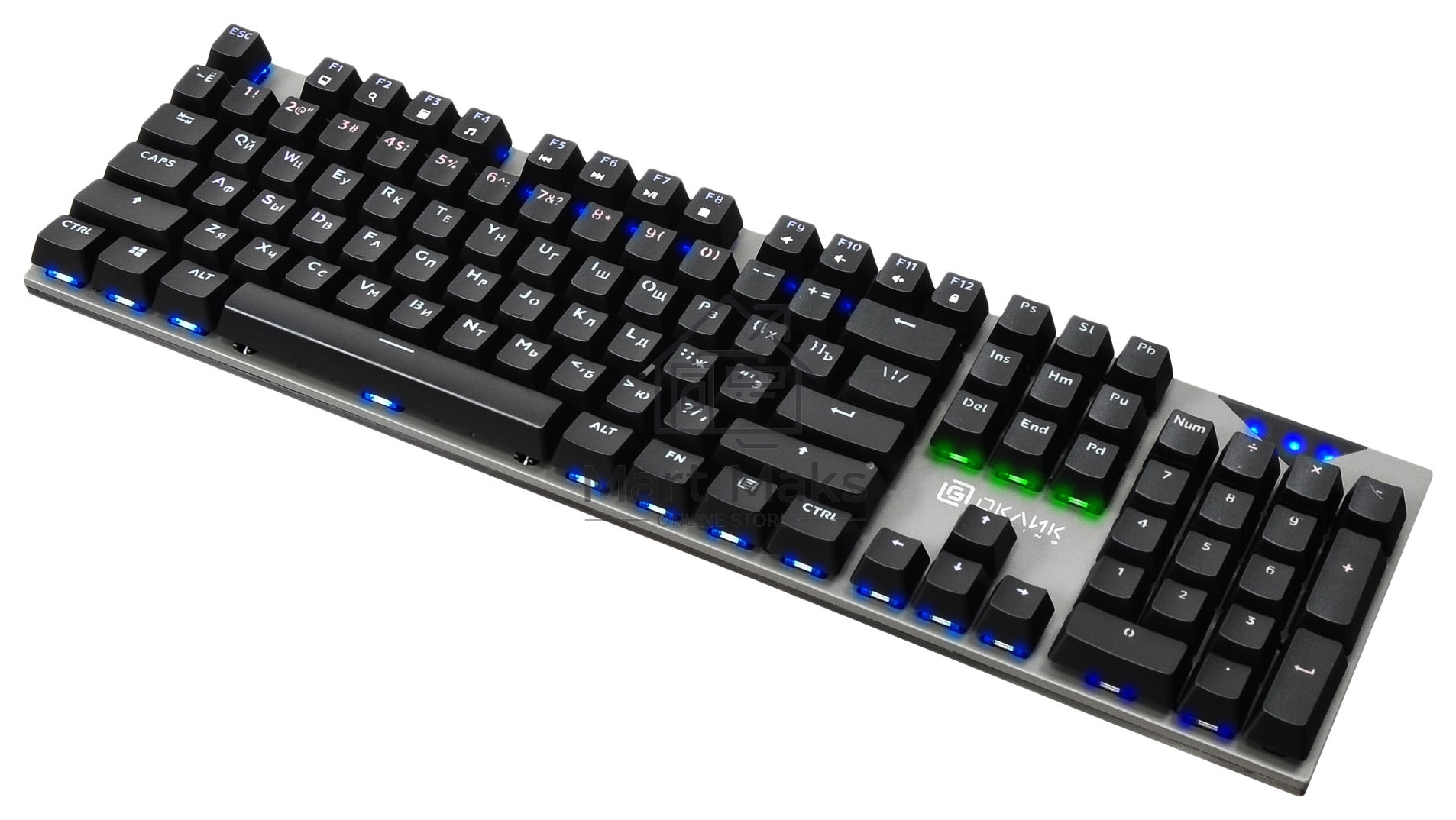 Клавиатура Оклик 935G RAGNAR механическая черный USB Multimedia for gamer LED