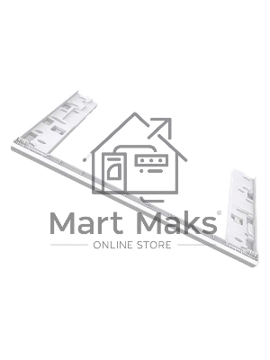 Комплект соединительный для сушильных и стиральных машин Gorenje SKHNE80W/C белый 700гр (упак: 1шт)