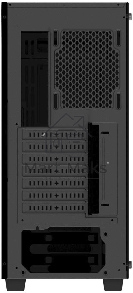 Компьютерный корпус Gigabyte C200 GB-C200G черный без БП ATX 5x120mm 4x140mm 2xUSB3.0 audio bott PSU