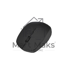 Мышь беспроводная Maxvi MWS-03 черный, 4 кнопки, 1600 dpi