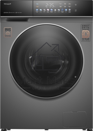Стиральная машина Weissgauff WMD 62210 Direct Drive Touch Inverter Steam Grey