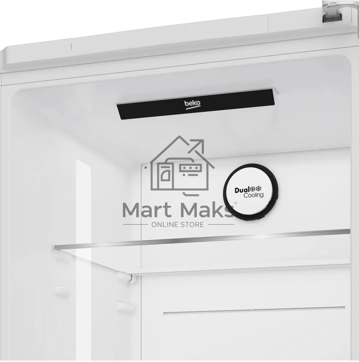 Холодильник Beko B3DRCNK402HW белый двухкамерный 257/100л морозилка снизу, No Frost