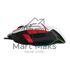 Мышь проводная A4Tech Bloody W95 Max Naraka белый/рисунок, оптическая, 12000 dpi, USB, кнопки - 6
