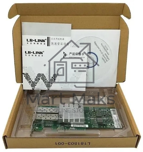 Сетевой адаптер LR-LINK PCIE 10GB FIBER 2SFP+ LREC6822XF-2SFP+