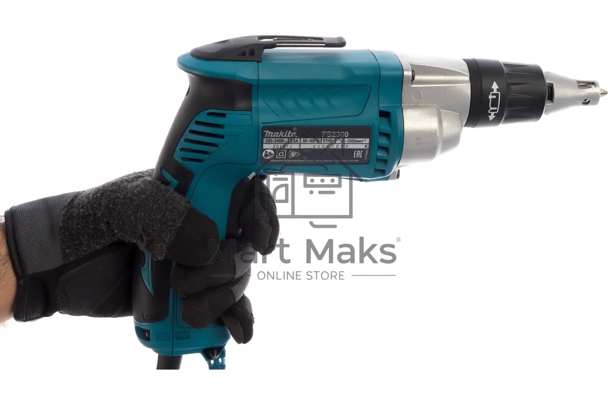 Шуруповерт Makita FS2300, Сетевой, 570Вт