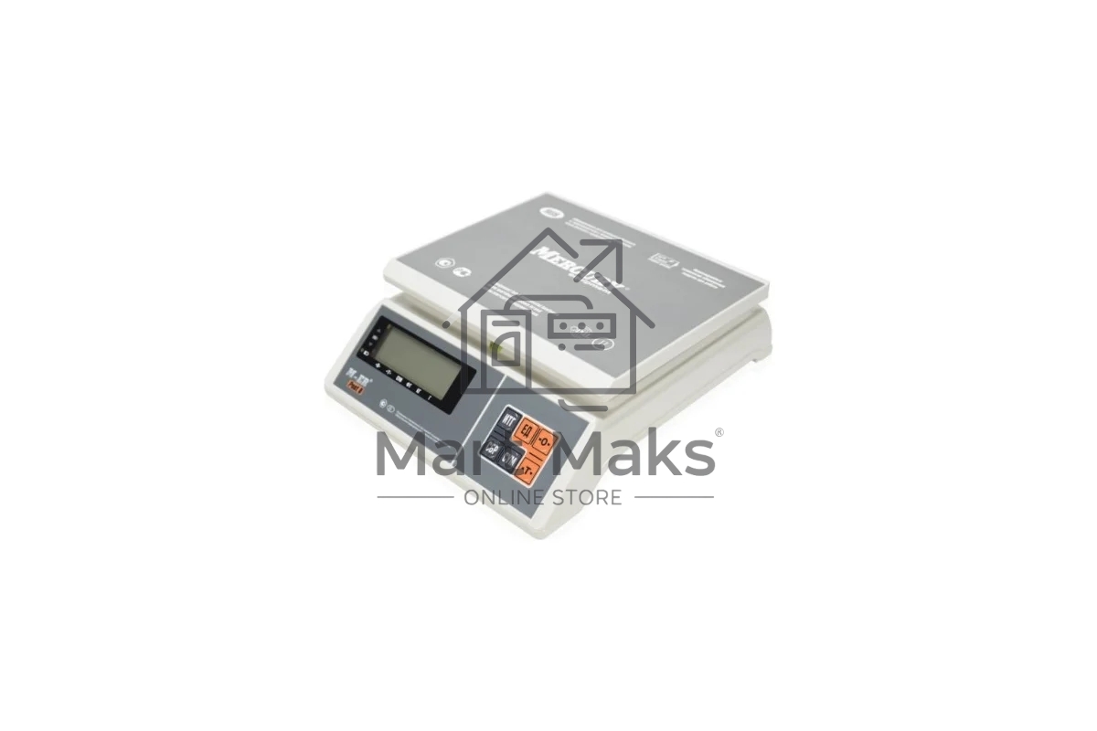 Весы фасовочные Mertech M-ER 326AFU-15.1 LCD (3060) белый, до 15 кг