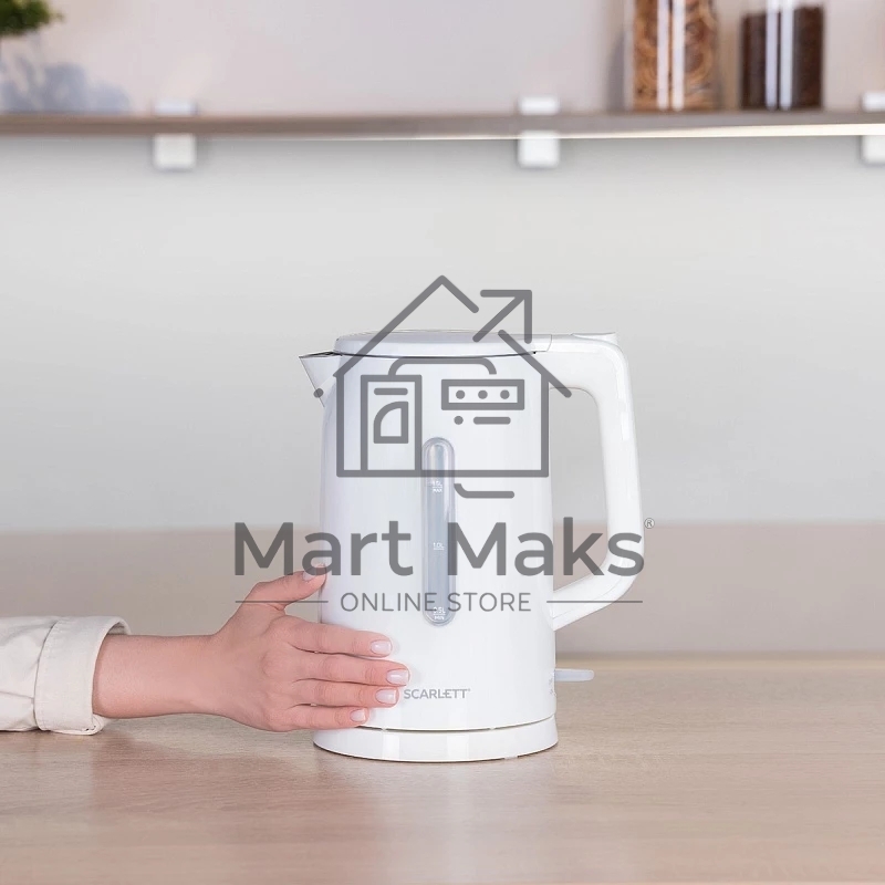 Чайник электрический Scarlett SC-EK21S31 белый