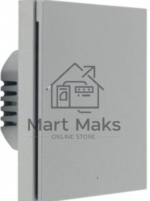 Выключатель умный Aqara H1 EU 1-нокл. с нейтралью серый (WS-EUK03GR)