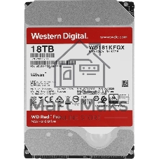 Жесткий диск HDD WD Red Pro 18Tb 7200rpm SATA 512Mb 3.5
