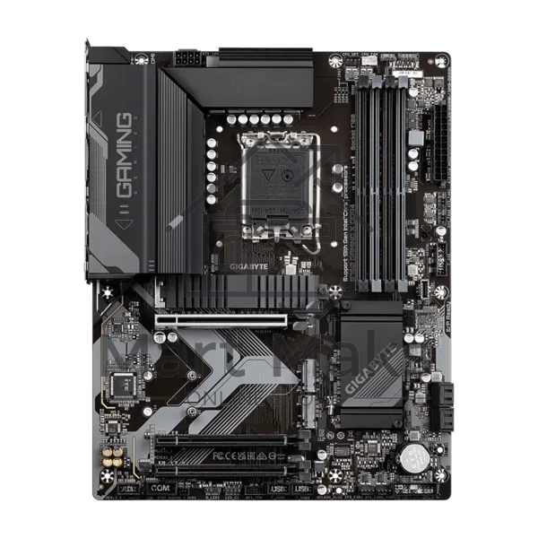 Материнская плата Gigabyte B760 GAMING X DDR4, LGA 1700, Intel B760, 4xDDR4, 4xSATA, 3xM.2, 1xPCIe 4.0 x16, 2xPCIe 3.0 x1, 1xHDMI, 1xDP, 1x 2.5Gb LAN, 1xUSB 3.2 Gen 2, 2xUSB-A 3.2 Gen 1, 5xUSB-A 2.0, 6x3.5 мм, 7.1, ATX