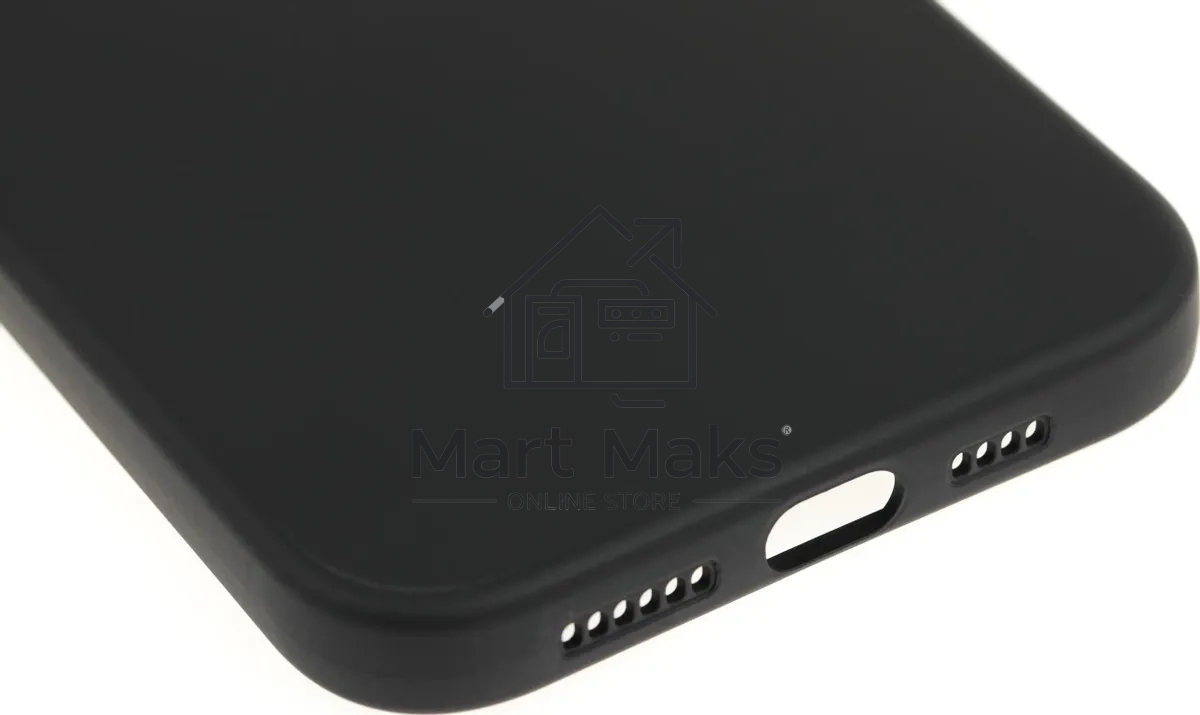 Чехол (клип-кейс) BoraSCO для Apple iPhone 15 Plus черный