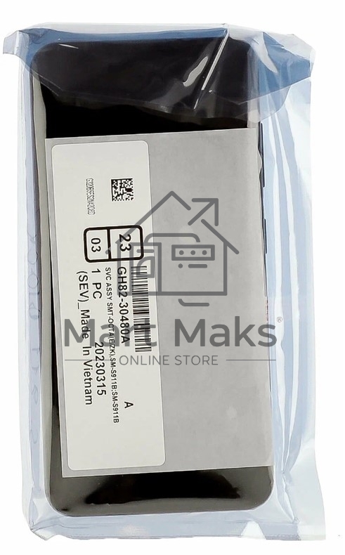Дисплей для Samsung Galaxy S23 SM-S911B в сборе с тачскрином черный orig