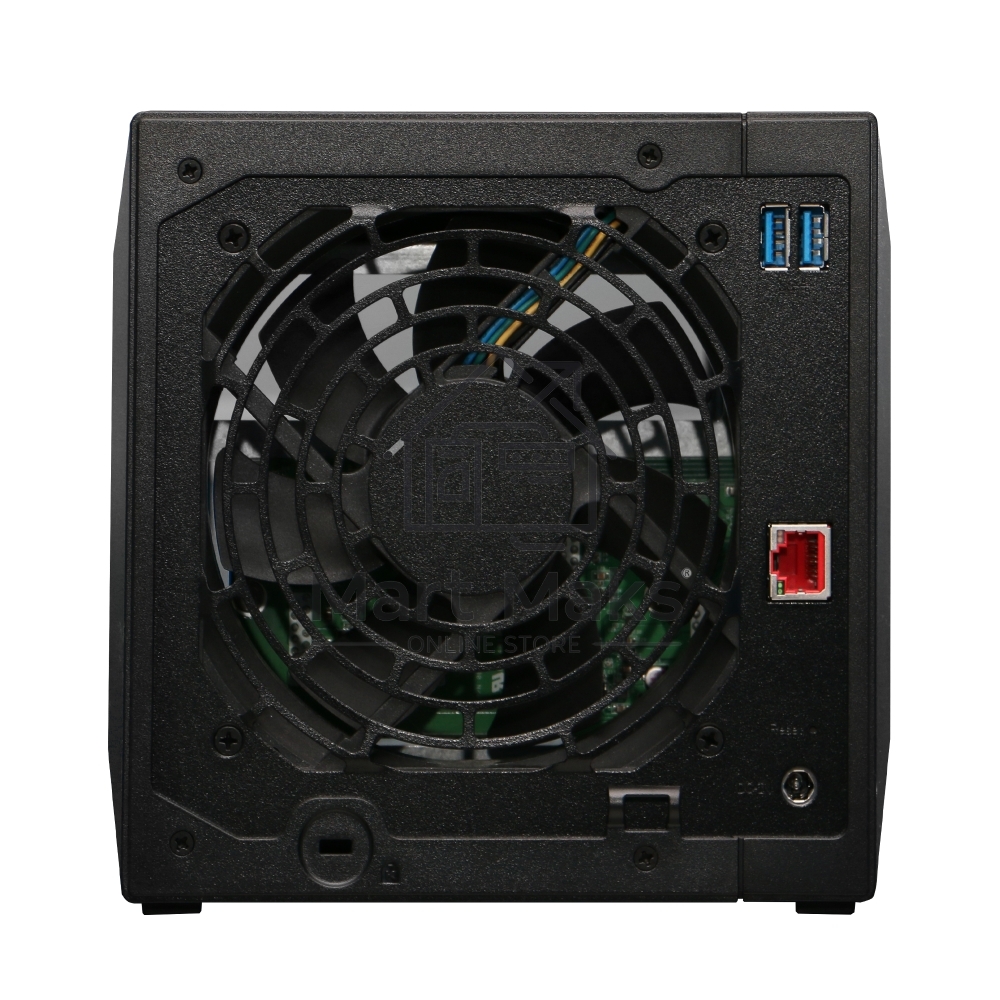 Сетевое хранилище ASUSTOR AS3304T 4-Bay NAS/MPl/Cel 1.4GHz Quad Core/2GBDDR4/noHDD,LFF(HDD,SSD),/1x1GbE(LAN)/3xUSB3.2; 90IX01L0-BW3S00