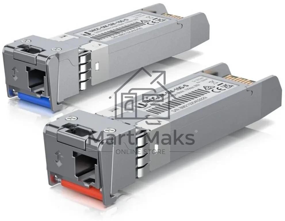 Ubiquiti UACC-OM-SM-10G-S-2 (UF-SM-10G-S) - U Fiber, Single-Mode Module, 10G, BiDi, 2-Pack