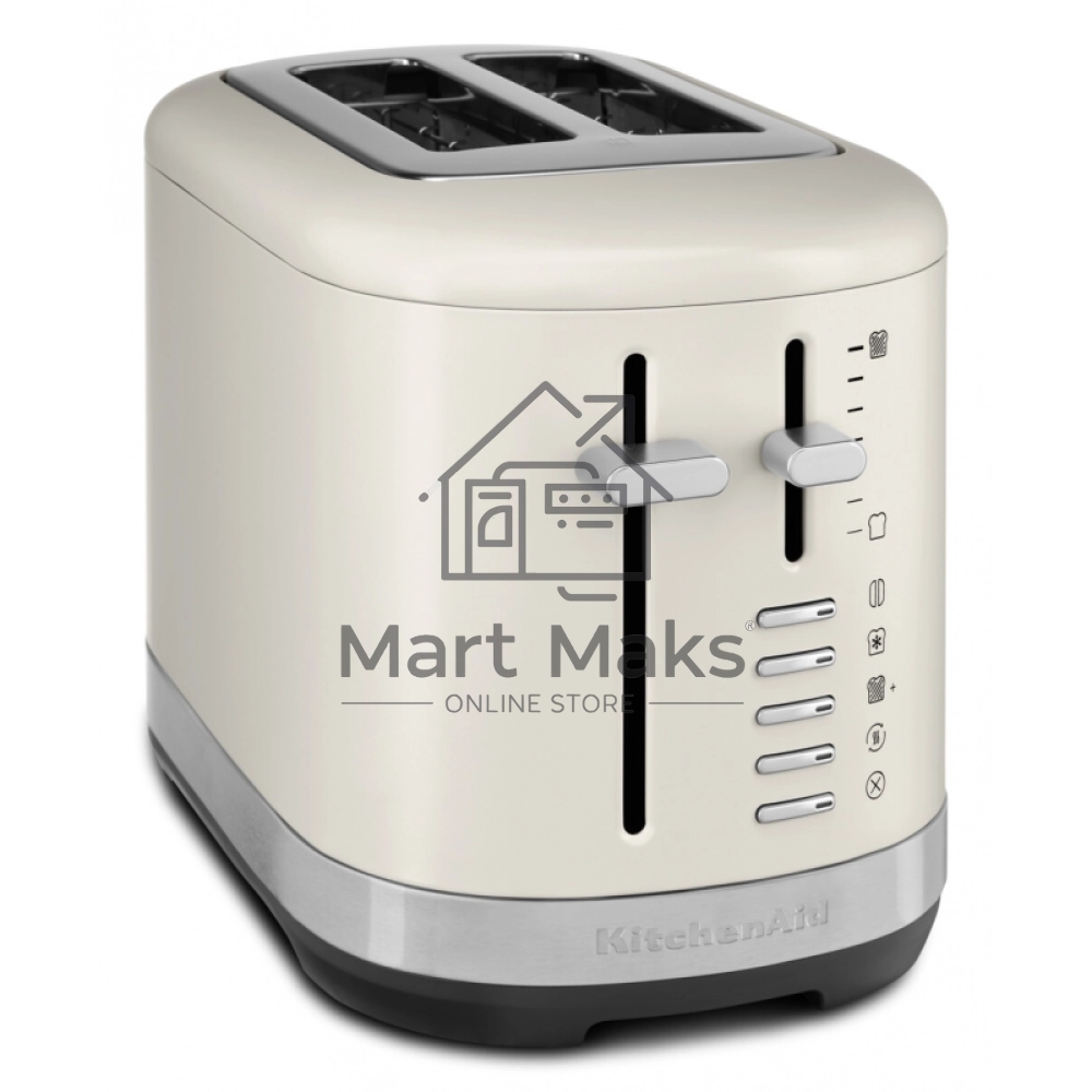 Тостер KitchenAid 5KMT2109EPL 2 тоста, фарфоровый белый