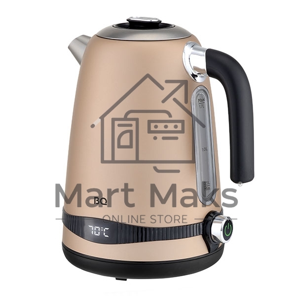 Чайник электрический BQ KT1724SW Beige, 2200 Вт, 1.7 л