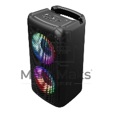 Колонка портативная Ural Молния 111 черный 40W 2.0 BT/3.5Jack/USB 1500mAh (МОЛНИЯ 111)