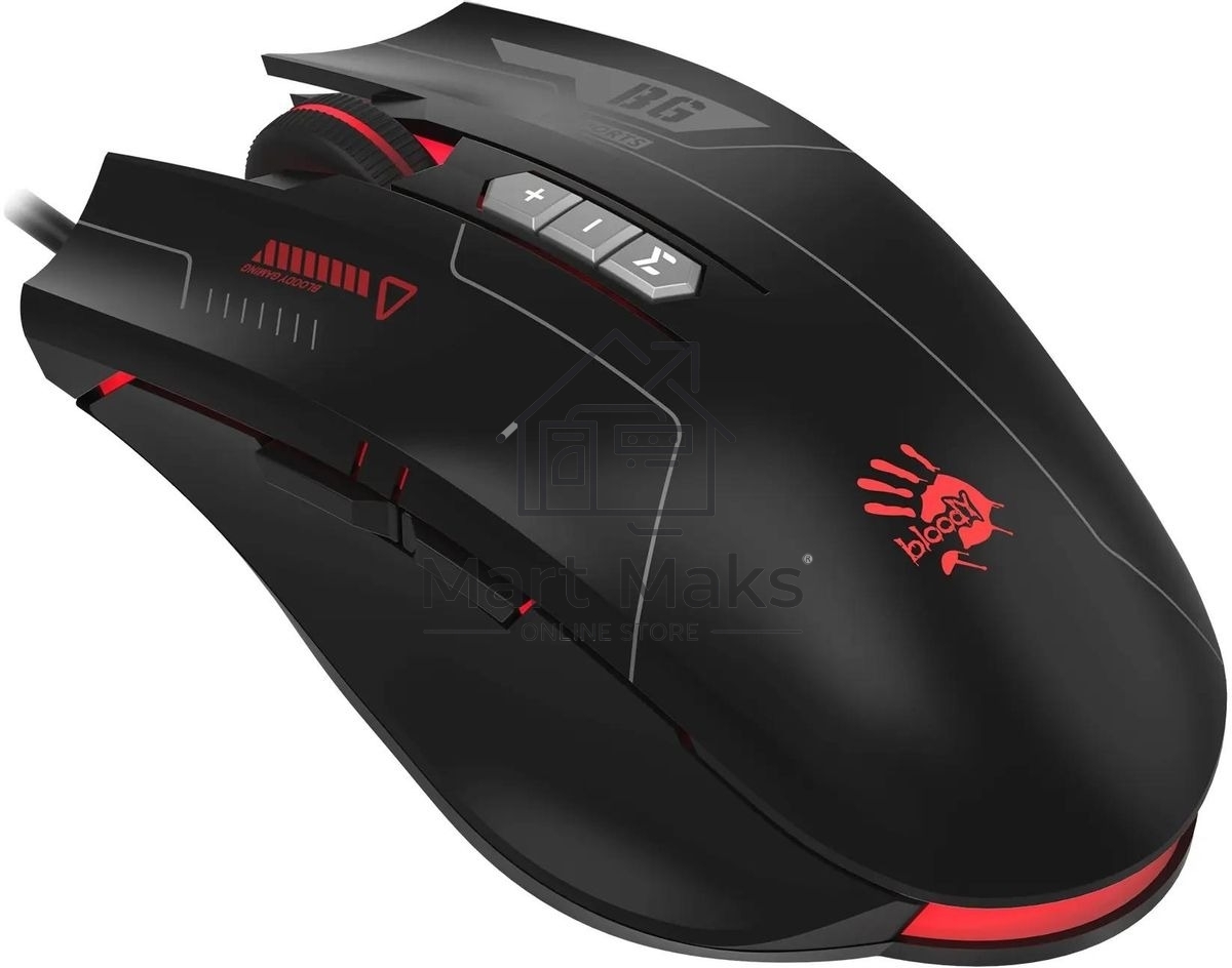 Комплект клавиатура+мышь A4Tech Bloody B1700 проводной, USB, 6000 DPI, чёрный