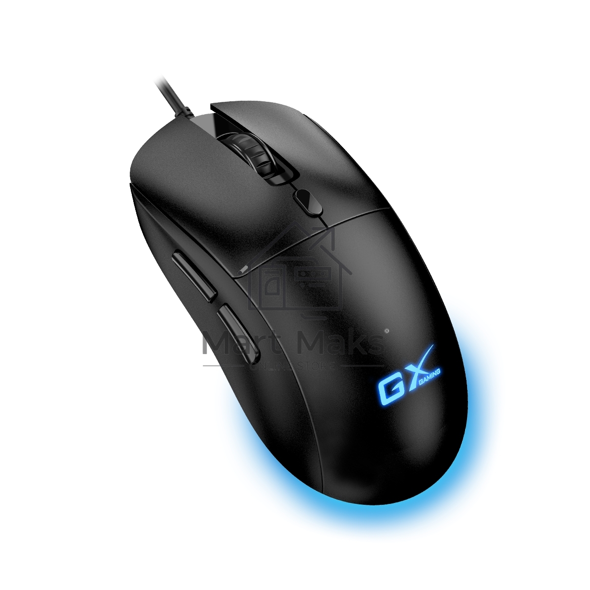 Мышь проводная Genius Scorpion M500 черный, 3200 dpi, USB, кнопки - 6