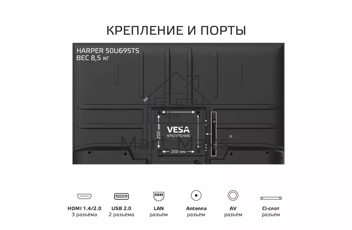 Телевизор Harper 50