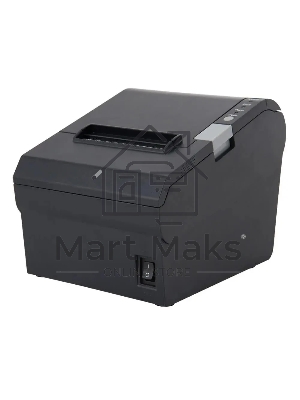 Чековый принтер Mertech MPRINT G80 прямая термопечать, 203 dpi, 250 мм/сек, Ethernet, RS-232, USB, Wi-Fi, черный