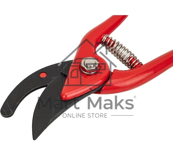 Секатор FIT 77080 Хобби 20см плоскостной лезвия внахлест сталь алюминиевые ручки