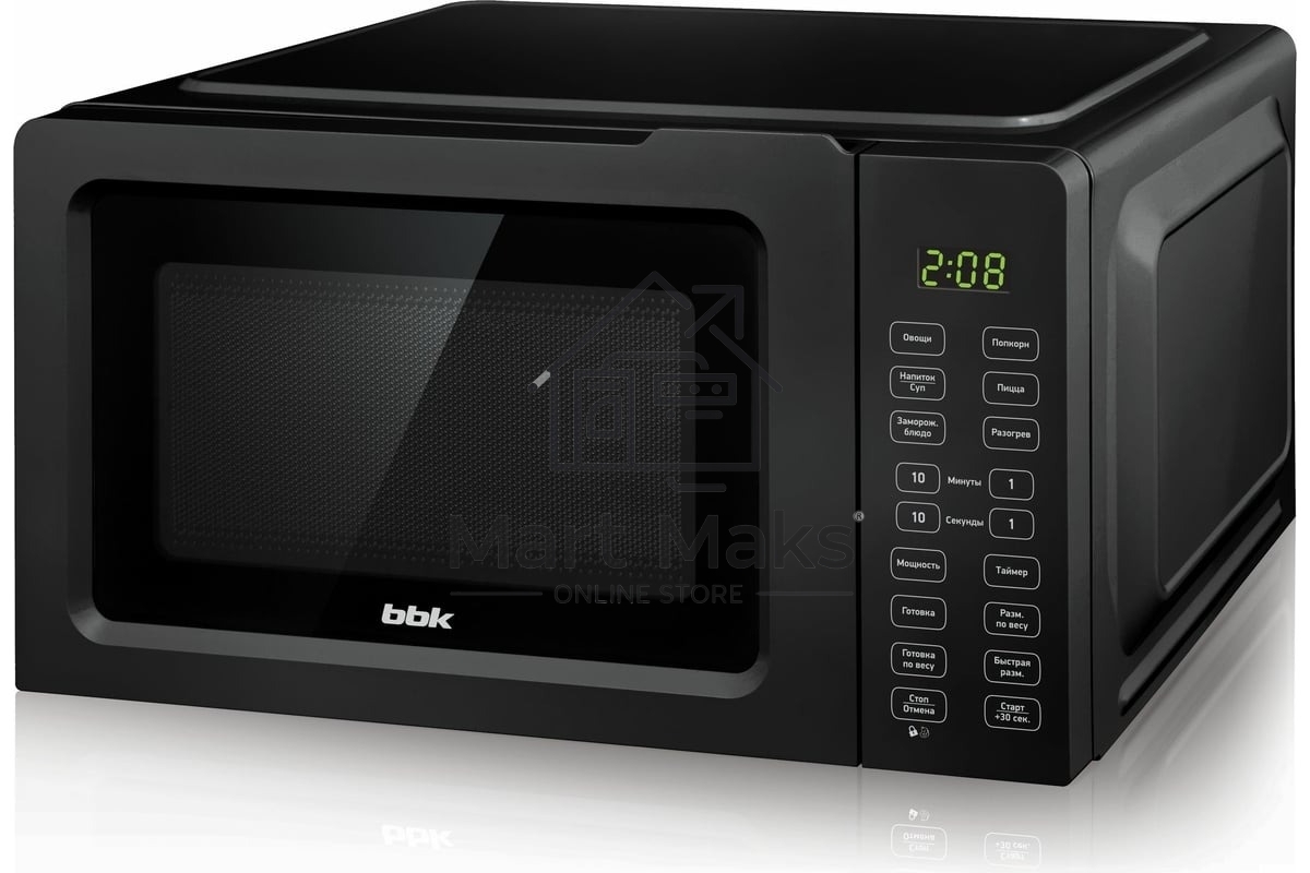 Микроволновая печь BBK 17MWS-786S/B черный 17л 700 Вт кнопки