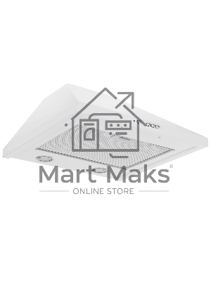 Вытяжка каминная Elikor Вента 50П-430-К3Д белый, 50 см, 430 куб. м/ч, 54 дБ