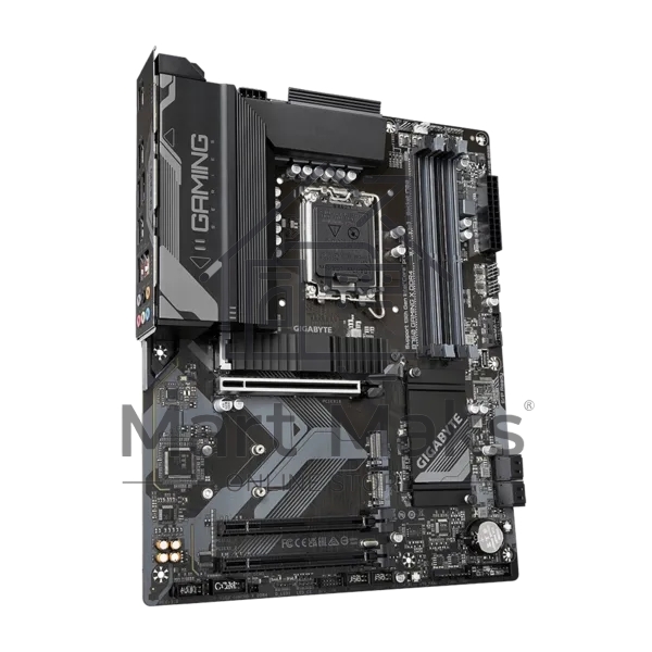 Материнская плата Gigabyte B760 GAMING X DDR4, LGA 1700, Intel B760, 4xDDR4, 4xSATA, 3xM.2, 1xPCIe 4.0 x16, 2xPCIe 3.0 x1, 1xHDMI, 1xDP, 1x 2.5Gb LAN, 1xUSB 3.2 Gen 2, 2xUSB-A 3.2 Gen 1, 5xUSB-A 2.0, 6x3.5 мм, 7.1, ATX