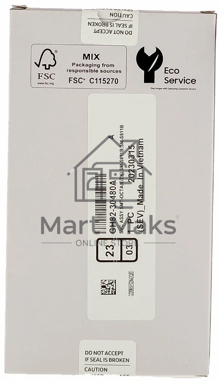 Дисплей для Samsung Galaxy S23 SM-S911B в сборе с тачскрином черный orig