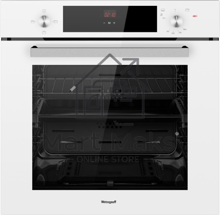 Духовой шкаф Weissgauff WGO 702 D White Glass