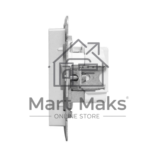 Розетка EKF UP1-SOA-100 СП Эпика 16А без заземл. без шторок механизм алюм.