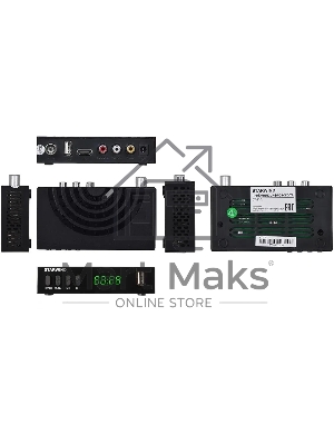 Ресивер DVB-T2 Starwind CT-220 черный