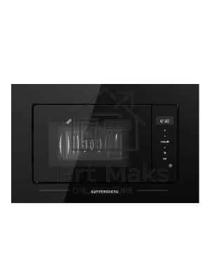 Встраиваемая микроволновая печь Kuppersberg HMW 622 B, ВхШхГ 390х595х315, объем 20 л, мощность 800 Вт, 5 уровней мощности, гриль, 6 автоматических программ, размораживание, сенсорное управление, цвет черный
