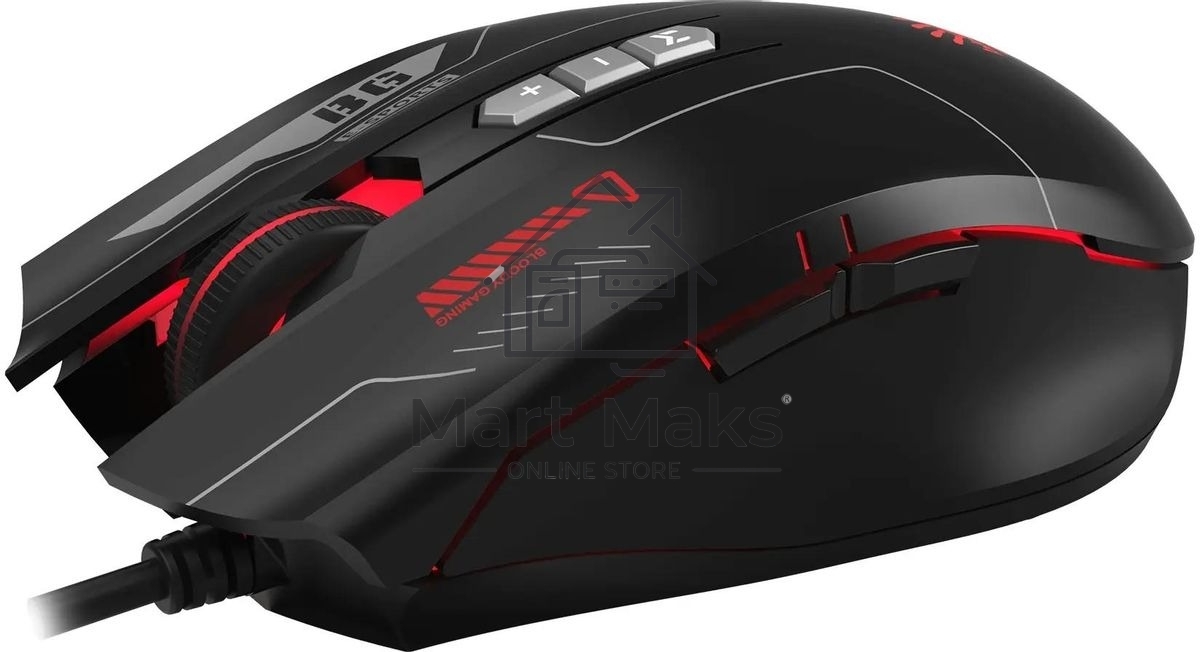 Комплект клавиатура+мышь A4Tech Bloody B1700 проводной, USB, 6000 DPI, чёрный