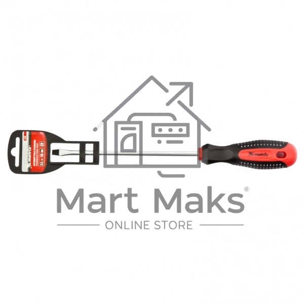 Отвертка Matrix Fusion 11420 SL5,0 х 150 мм, CrV, 3-х компонентная рукоятка 