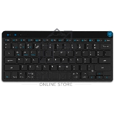 Комплект клавиатура+мышь JLab GO беспроводной, USB, 1600 DPI, чёрный