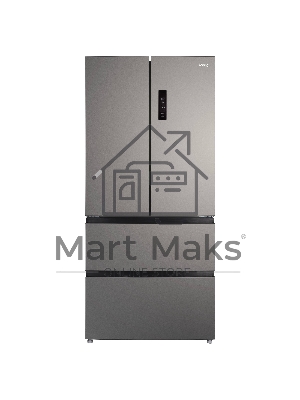 Холодильник Korting KNFF 82535 X нержавеющая сталь трехкамерный 354/186л морозилка снизу