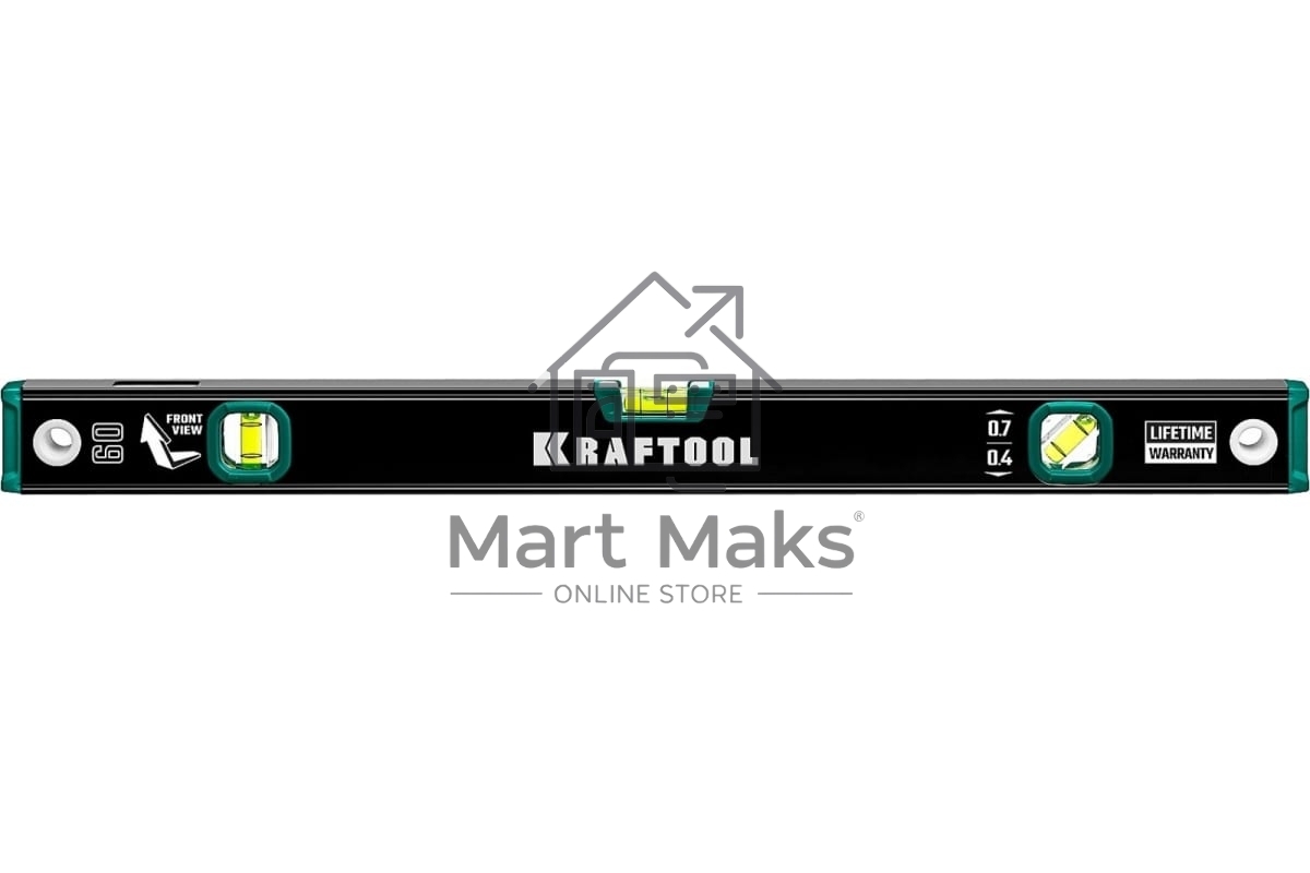 Уровень с зеркальным глазком Kraftool 600 мм