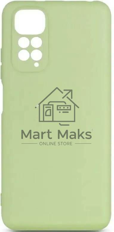 Чехол (клип-кейс) DF xiCase-61  для Xiaomi Redmi Note 11/11s  зеленый