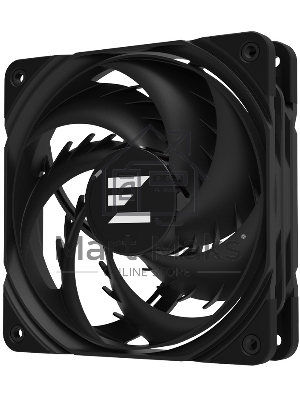 Вентилятор для корпуса Zalman ZM-AF120 черный, 120 мм, 2000 об/мин, 29.7 дБ, 4 pin