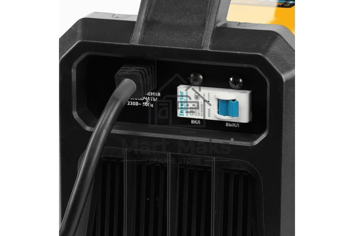 Аппарат инвертор. дуговой сварки DM-220 Standart, 220 А, ПВ 60% Denzel