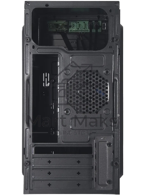 Компьютерный корпус KingPrice KPCC-MN208 черный без БП mATX 1x80мм 2x120мм 2xUSB 2.0 audio