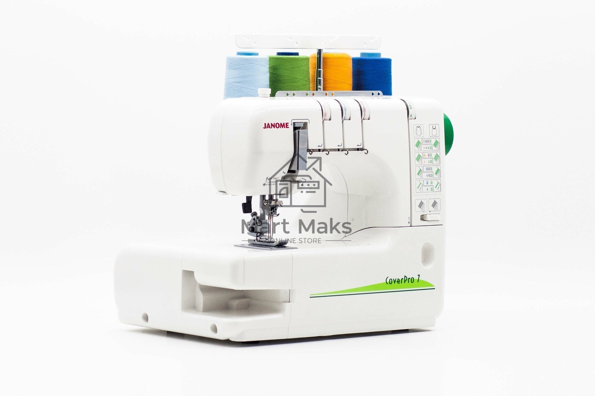 Распошивальная машина Janome CoverPro 7, белый