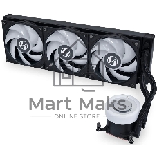Система жидкостного охлаждения Lian Li GA II Lite 360 RGB Black, 360 мм, 3x120 мм, 300-2500 об/мин, 34.8 дБ, 4-pin PWM, ARGB, черный