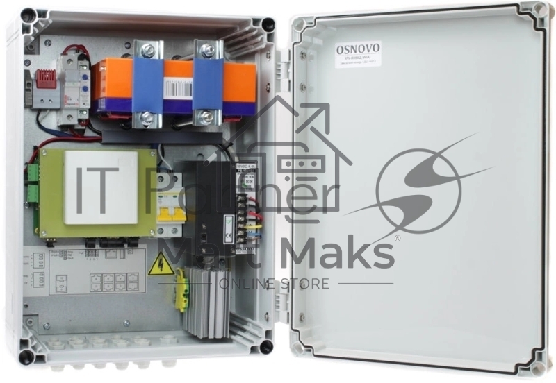 Коммутатор OSNOVO SW-80802/WLU, 8×1 Гбит/с PoE + 2×1 Гбит/с SFP, управляемый