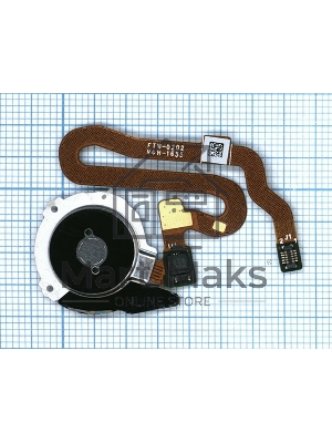 Кнопка HOME в сборе с механизмом и шлейфом для Huawei Honor 8, розовая